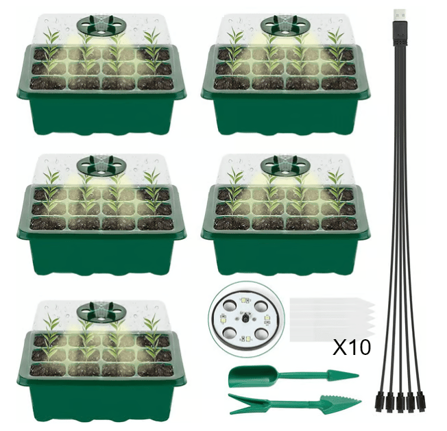 Adjustable Humidity Seed Starter Trays