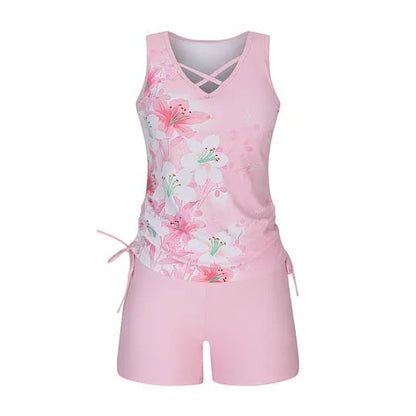 Women's Fashion Two-Piece Tankini Set