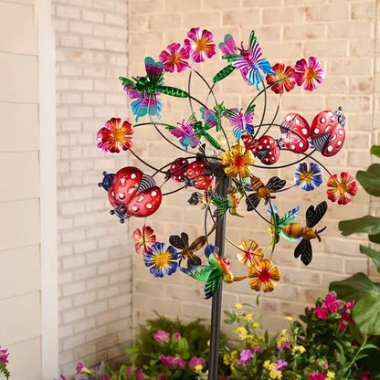 🌸 Spring Sale 40% OFF 💨 🎡 Solar-Powered Wind Spinner for Garden