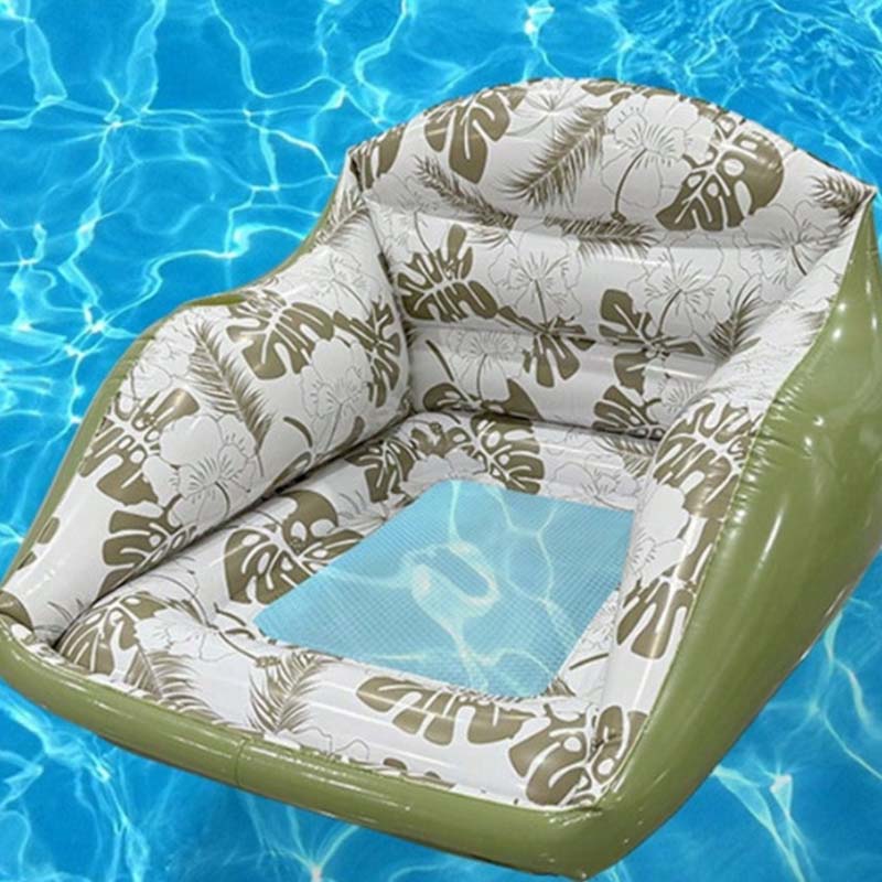 🏖️ LIMITED-TIME 49% OFF! ✨ U-Shaped Inflatable Pool Float – Ergonomic, Cooling Mesh Seat, Portable 🌴