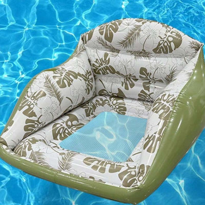 🏖️ LIMITED-TIME 49% OFF! ✨ U-Shaped Inflatable Pool Float – Ergonomic, Cooling Mesh Seat, Portable 🌴